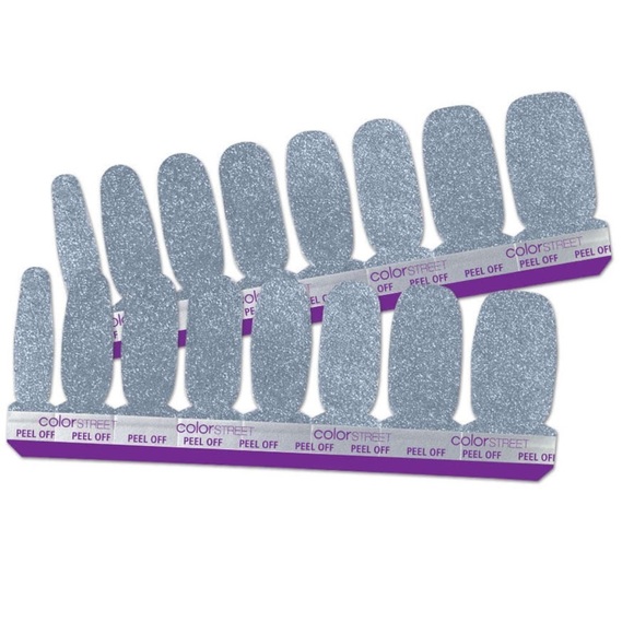 Color Street | Party Glower a blue agate shimmer - Picture 3 of 5